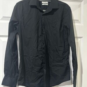 Lucky Brand Classic Black Dress Shirt
